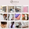 ddice Soft Absorbent Face Towels, Set of 5, Microfiber, Dry