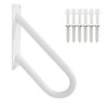 Handrails for Outdoor Steps, 1-2 Steps Wall Mount Stair Railing