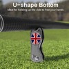 FINGER TEN Golf Divot Repair Tool Switchblade with Ball Marker