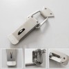 Snap Lock Spring Clasp, Folding Clasp, Pack of 12 Hasp