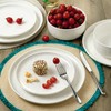 Joseph Sedgh Collection “Kai” 12-piece Stoneware Dinnerware Set with Protective