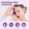 CANNI - Esmalte de uñas en gel morado oscuro, 1