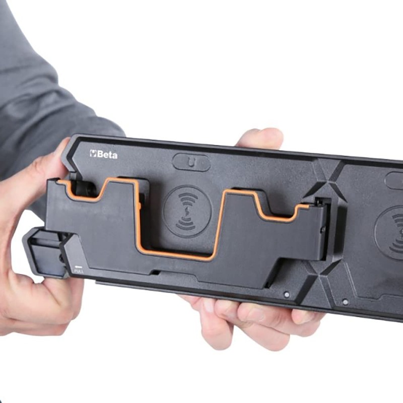 KABELLOSE LADESTATION DUAL PAD MAGNET.