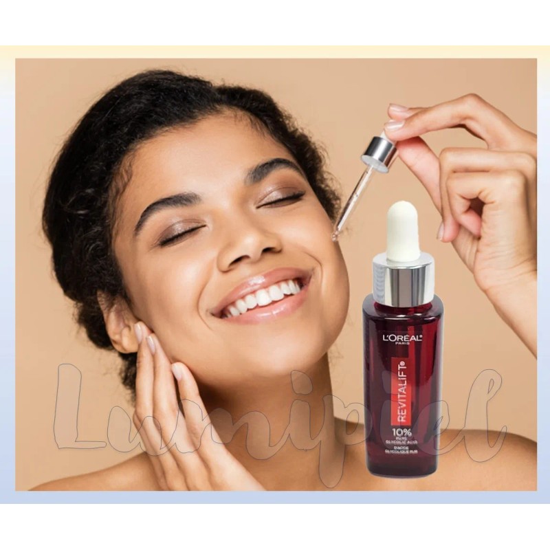 L'oreal Suero 10% Ácido Glicólico + Concentrado 10% Vit. C