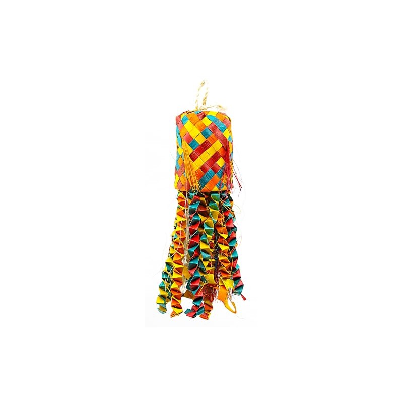 Planet Pleasures Octopus Pinata Bird Toy Medium