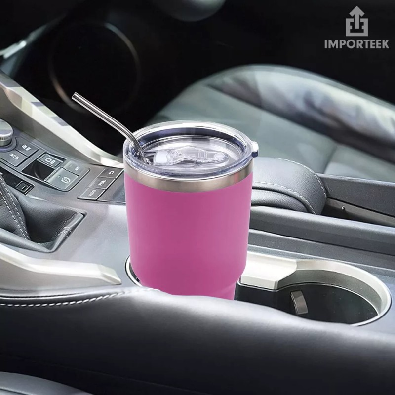 Importeek 5pz Vaso Termo Acero Inoxidable Termico Cafe Portatil 900ml