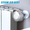 2 Pack Steam Radiator Air Valve, #4#5#6#c #d 1/8", Angle