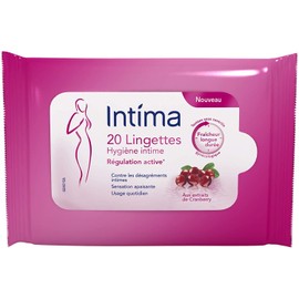 Intima Régulation Active Reinigungstücher, 20 Stück
