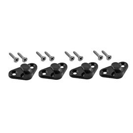 Tachiuwa 4pcs/pcs Lashing Hooks/Bungee Hooks/J Hooks for Boat Canoe Kayak Accessories