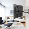 Full Motion TV Wall Mount Bracket Articulating Arms Swivels Tilts
