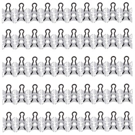 SCITOO 51321938884 50Pcs Bumper Pushtype Retainer Clips Kit Car Fastener Rivet Door Trim Clips fit for GM For Toyota For Honda For Ford For Chrysler