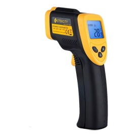 ETCity Termometro Digital Medidor Temperatura 380 Celsius Infrarroj
