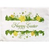 Half a Donkey Happy Easter with Daffodils Large Cotton Tea