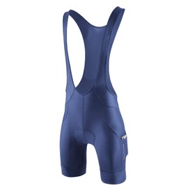BALEAF Men's 4D Padded Cycling Bike Bib Shorts, Bicycle Biking Bib Shorts Blue M