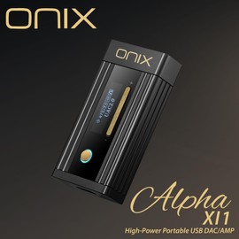 ONIX Alpha XI1 Onyx Alpha High Power Portable DAC/AMP CS43198×SGM8262-2 PCM768kHz/32bit DSD256 3.5mm Single Ended 4.4mmm Balance 500mW @ 32Ω 0.87 inch OLED Display RGB UA2.0 & UAC1.0 Game Mode: