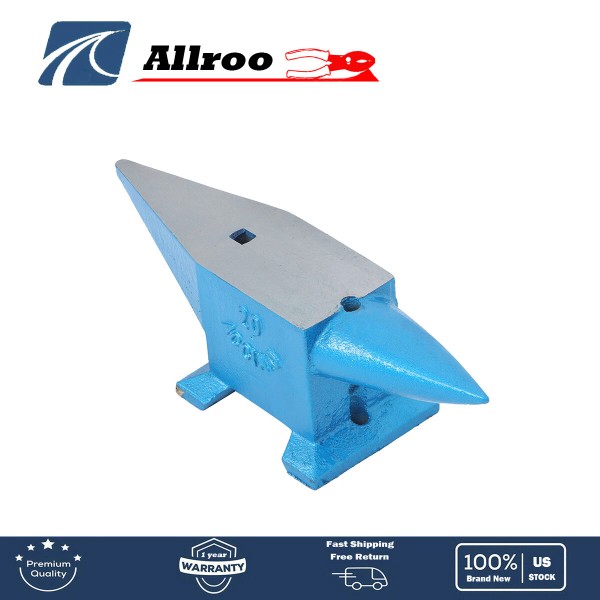 ALL-CARB 44Lb Blue Double Angle Steel Anvil Blacksmith for Sale