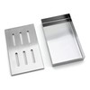 PRECORN Smoker Box Made of Stainless Steel for Gas Barbecue