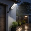 Solar Motion Sensor Wall Light for Outdoor Use – Cordless