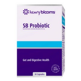 Henry Blooms SB Probiotic Gut Health 10 Vegetarian Capsules