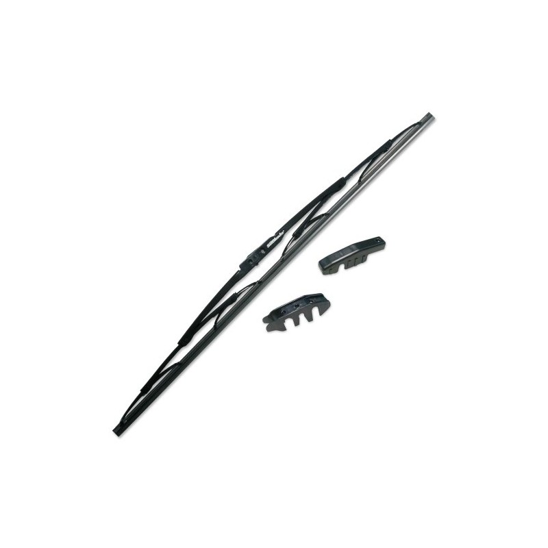 Silblade WB124S Premium Black Silicone Wiper Blade, 24" (Pack of