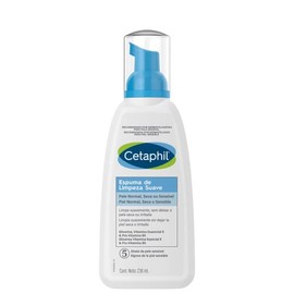 Cetaphil Espuma de Limpieza Suave, Limpia Suavemente sin Dejar la Piel Seca Formulada para Uso Diário Recomendada por Dermatólogos para Piel Sensible - 1 pieza de 236ml