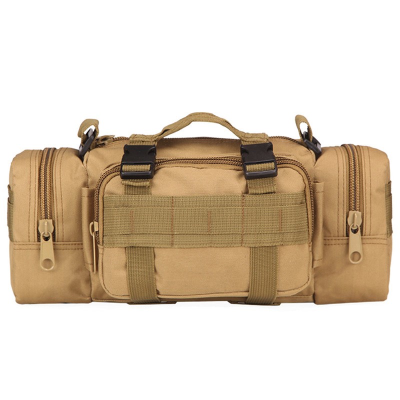 Outdoor Climbing Waist Bags Military Bag Oxford Camping Pack Hiking