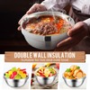Mimorou 20 Pack 304 Stainless Steel Bowls Set