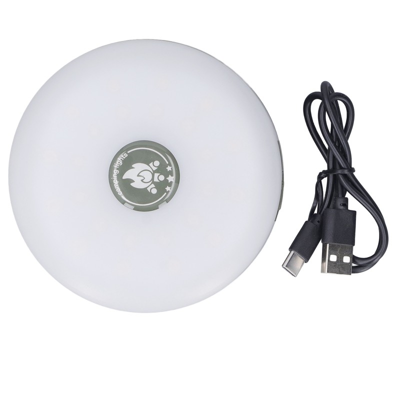 Camping Light String Multi Modes Flexible Waterproof USB Rechargeable Outdoor