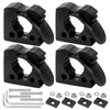 4Pcs Quick Release Rubber Clamp Mount Kit Firm Connection Quick