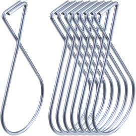 Outus 100 Packs Hook Clips Ceiling Tile Hooks T-bar Drop Ceiling Clips for Office, Classroom, Home and Wedding Decoration, Hanging Sign from Suspended Tile/Grid/Drop Ceilings