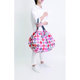 Marna S475CA Bengt & Lotta Shupatto, Compact Bag, L, Candy, Instantly Foldable Eco Bag, Nordic