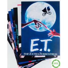 80s Party Decorations Posters Pack of Ten 80s Film and TV Posters A4 Size