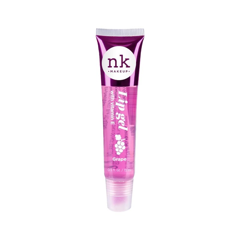 NK lip gloss gel 15ml Vitamin E, Shiny, Nourishes, Blueberry,