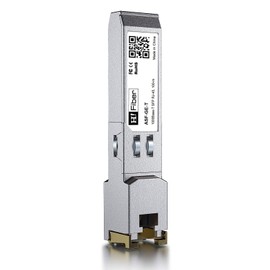 1000BASE-T SFP Transceiver, SFP to RJ45, 1.25G Copper SFP to Ethernet Module Compatible with Cisco GLC-T/SFP-GE-T, MA-SFP-1GB-TX, Ubiquiti UniFi UF-RJ45-1G, Mikrotik S-RJ01, Netgear AGM734...