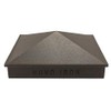 Nuvo Iron PCP02 3 1/2" Pyramid Post Cap, 3-1/2 x