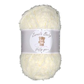 Zarela Baby Fluffy Wool 25g (02 Cream)