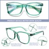 Sumkyle 3 Pack Progressive Multifocal Reading Glasses for Women Men