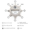 ZOFOX Multi-Tool 13 in 1 Key Ring Stainless Steel Tool