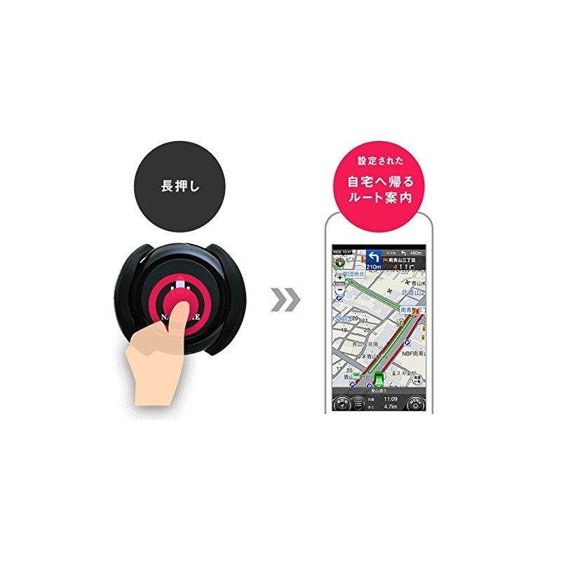 NAVITIME Car Navigation Remote Control for NAVITIME Drive Supporter CNR-01Bds
