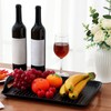 Uiifan 6 Pcs Non Slip Serving Tray with Handles 16.8