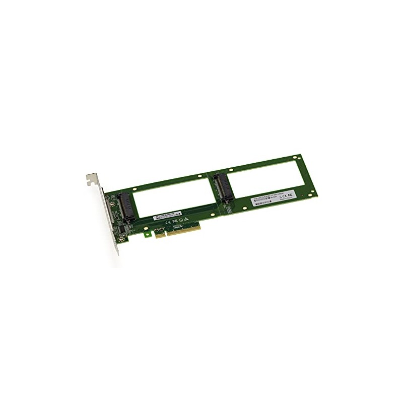 KALEA-INFORMATIQUE PCIe x8 PCIe 3.0 Controller Card for 2 SSDs