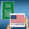 BookFactory Work Hours Log Book/Working Hours Tracking Journal/Plant Worker Tracking