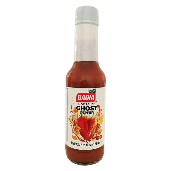 5.2 fl oz Bottle Ghost Pepper Hot Sauce Extra Hot / Salsa Super Picante Kosher