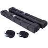 Kayak Roof Rack Pads with Universal Car Soft Roof Rack,