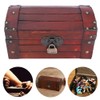 Vintage Wooden Storage Box Retro Hand Made Exquisite Jewelry Craft