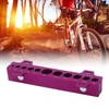 Pilipane Bicycle Repair Vise Jaw,Aluminum Purple,Universal Fork Vise,Bike Rear Shocks