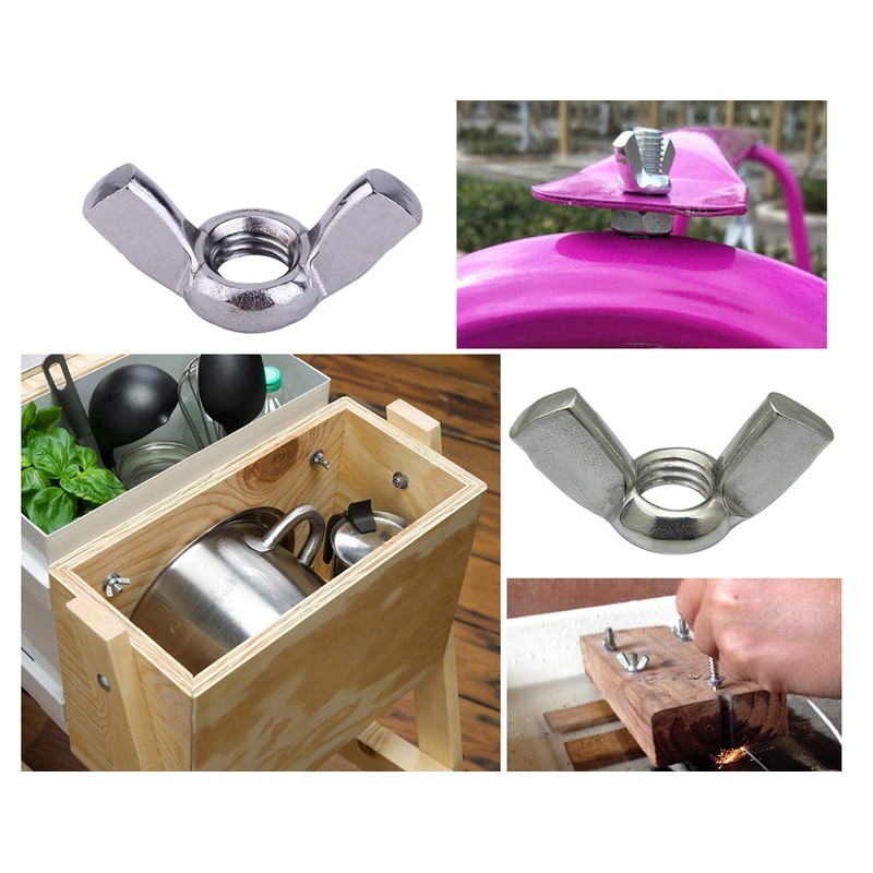 LBY - Tornillo de mano moleteado de una sola capa