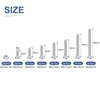 DTGN 310Pcs Nuts and Bolts Assortment Kit, M2 Phillips Pan