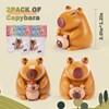 2Pack Handmade Capybara Squishy Toys - Ultra Soft Taba Squeeze