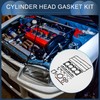 INFINAUTO Cylinder Head Gasket Kit Engine Valve Gasket Set No.MD976072